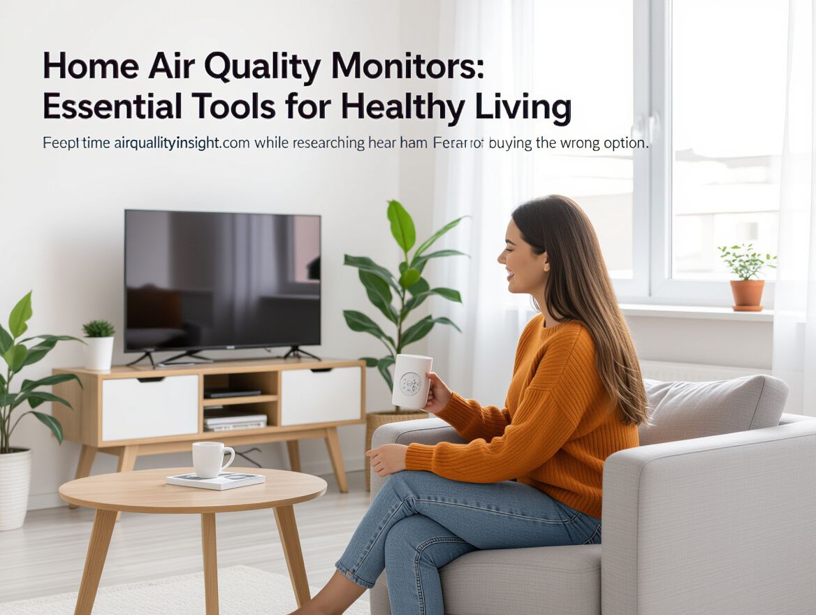 Home Air Quality Monitors: Essential Tools for Healthy Living